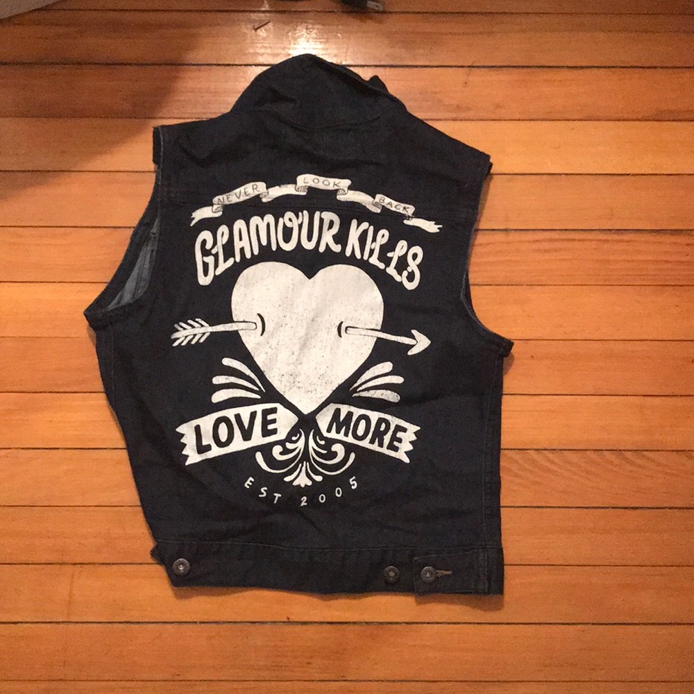 Glamour Kills Denim Vest